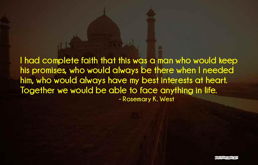 Commitment In Life Quotes By Rosemary K. West Commitment In Life Quotes By Rosemary K. West