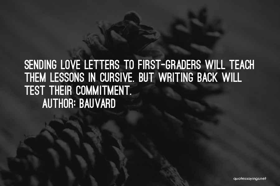 Commitment In Love Quotes By Bauvard