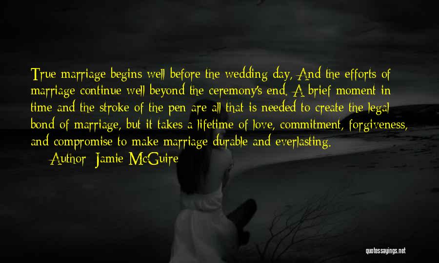 Commitment In Love Quotes By Jamie McGuire