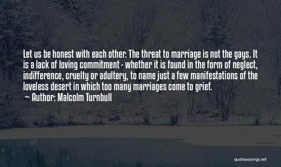 Commitment In Marriage Quotes By Malcolm Turnbull