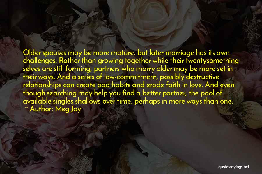 Commitment In Marriage Quotes By Meg Jay