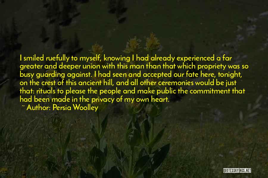 Commitment In Marriage Quotes By Persia Woolley