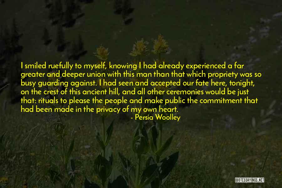 Commitment In Marriage Quotes By Persia Woolley