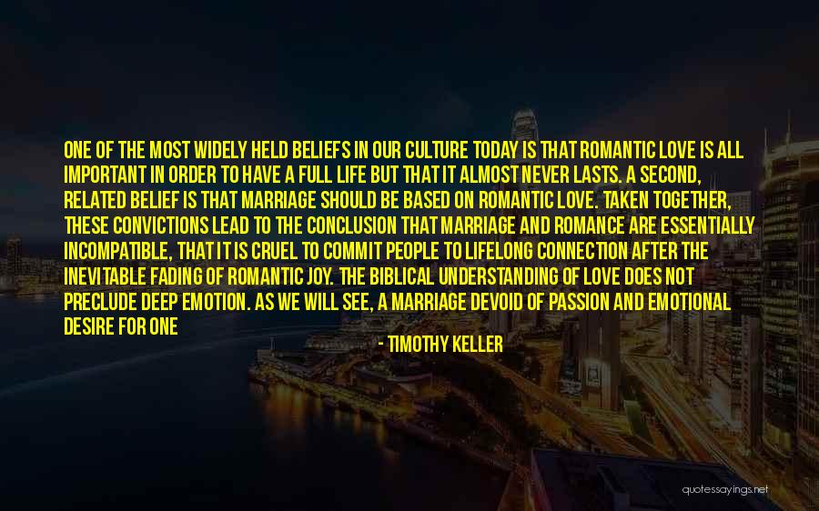 Commitment In Marriage Quotes By Timothy Keller