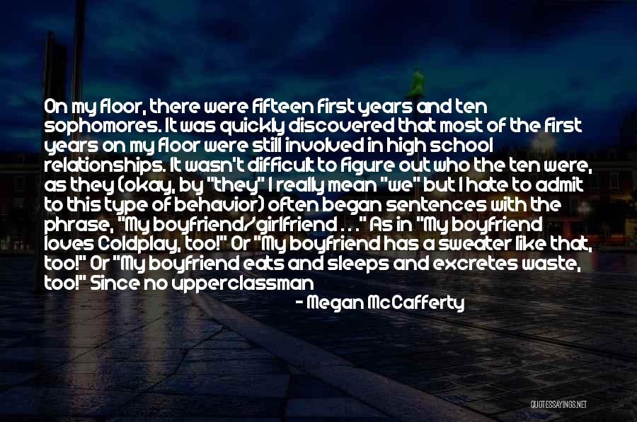 Commitment In Relationships Quotes By Megan McCafferty Commitment In Relationships Quotes By Megan McCafferty
