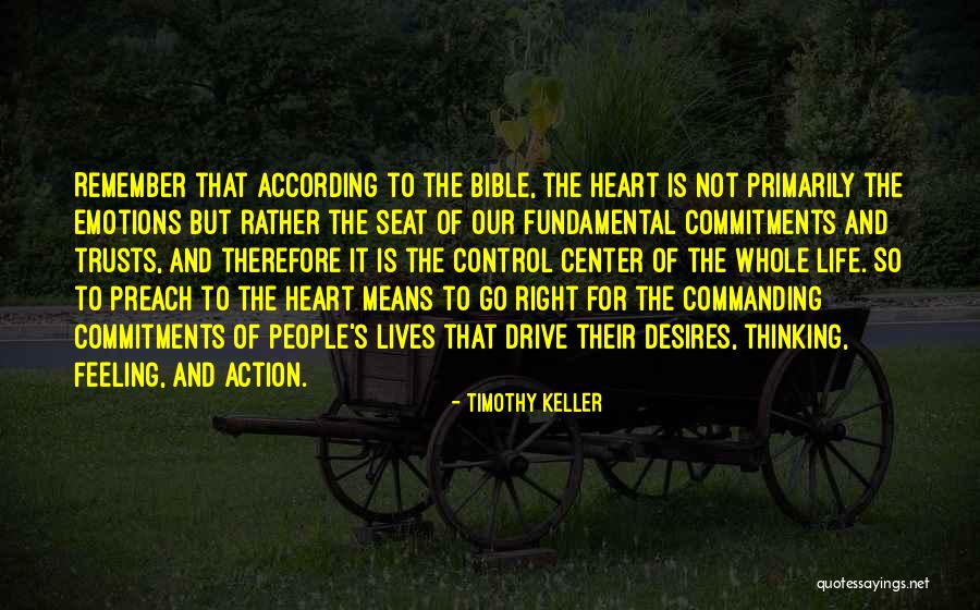 Commitment In The Bible Quotes By Timothy Keller