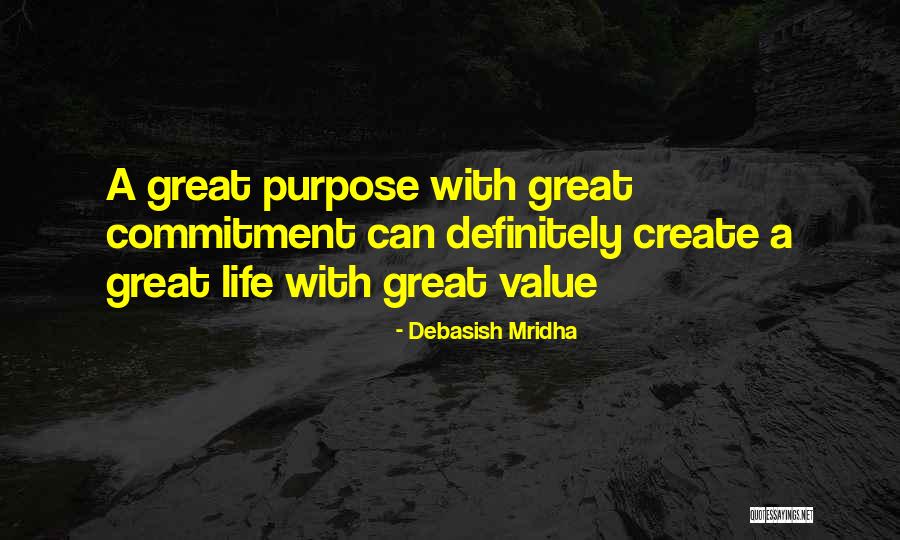 Commitment Inspirational Quotes By Debasish Mridha