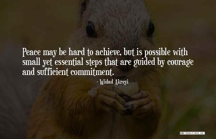 Commitment Inspirational Quotes By Widad Akreyi