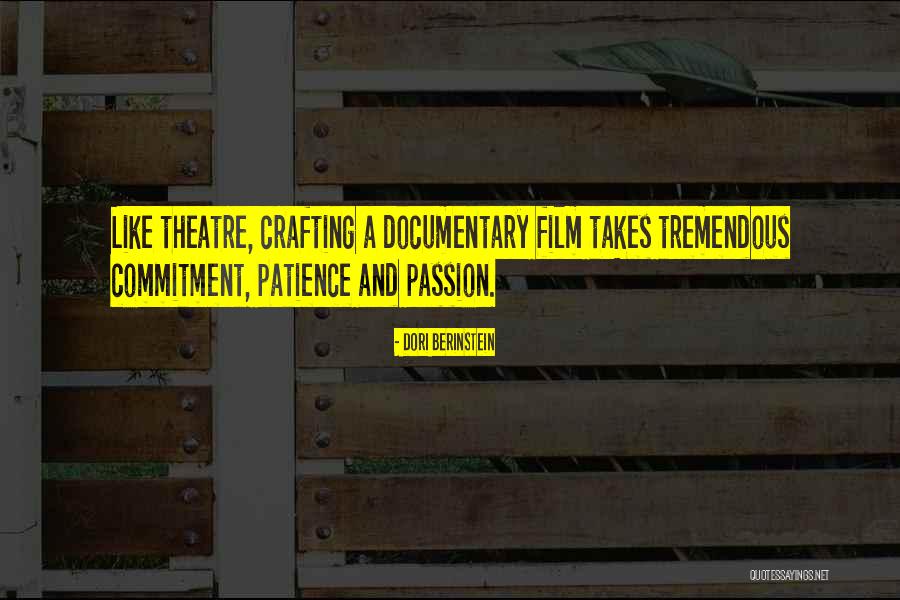 Commitment Quotes By Dori Berinstein Commitment Quotes By Dori Berinstein