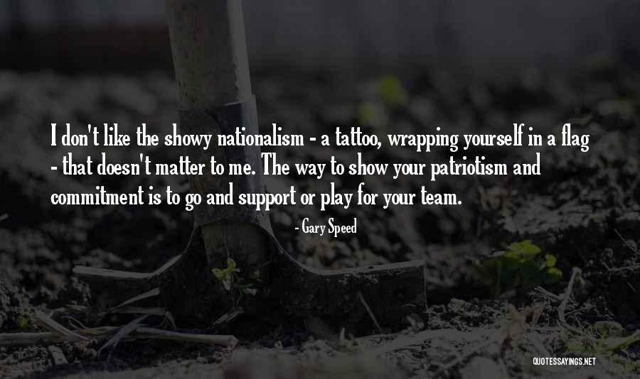 Commitment To A Team Quotes By Gary Speed