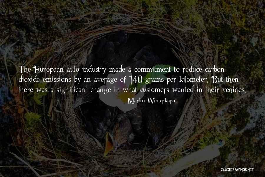 Commitment To Change Quotes By Martin Winterkorn Commitment To Change Quotes By Martin Winterkorn