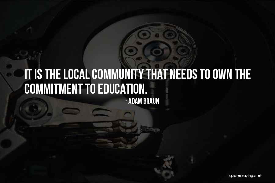 Commitment To Education Quotes By Adam Braun Commitment To Education Quotes By Adam Braun