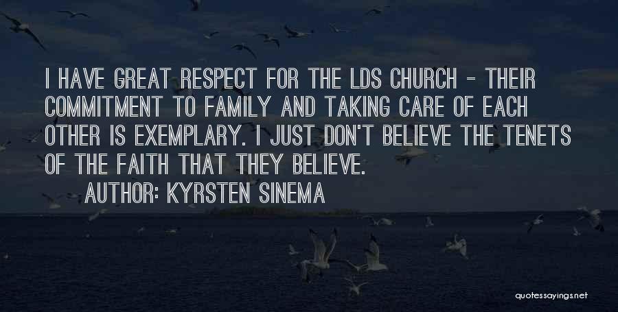 Commitment To Family Quotes By Kyrsten Sinema