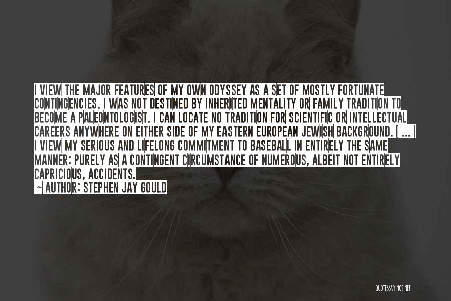 Commitment To Family Quotes By Stephen Jay Gould