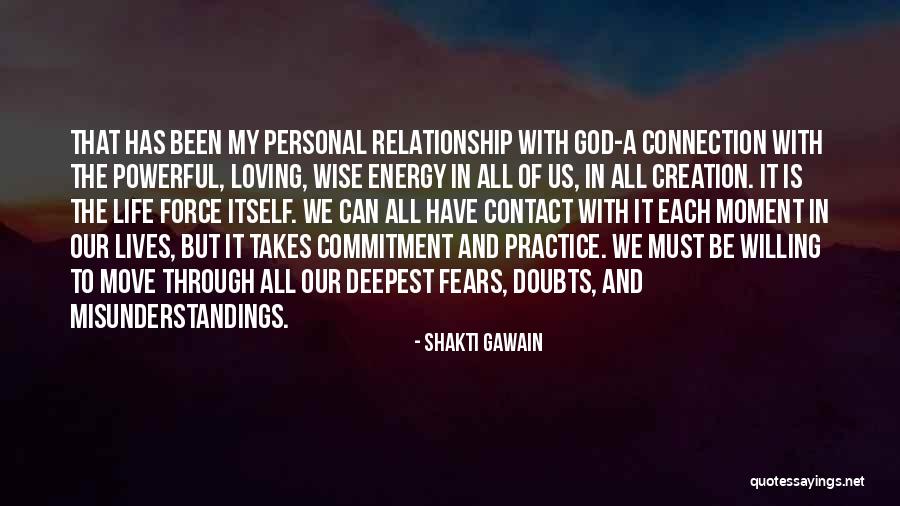 Commitment To God Quotes By Shakti Gawain Commitment To God Quotes By Shakti Gawain