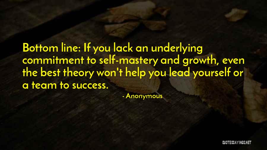 Commitment To Success Quotes By Anonymous Commitment To Success Quotes By Anonymous