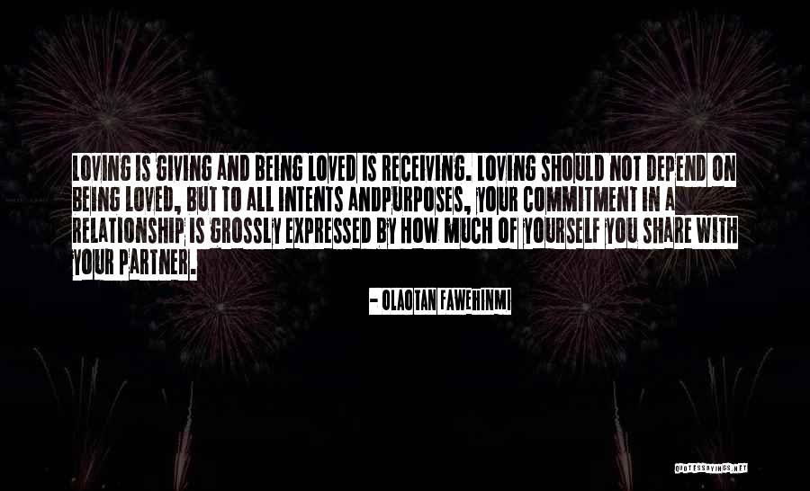 Commitment To Yourself Quotes By Olaotan Fawehinmi Commitment To Yourself Quotes By Olaotan Fawehinmi