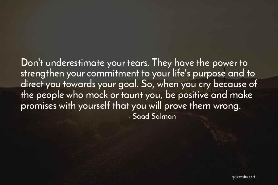 Commitment To Yourself Quotes By Saad Salman Commitment To Yourself Quotes By Saad Salman