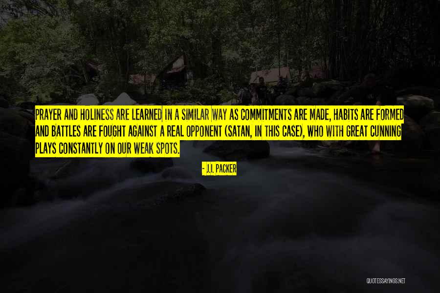 Commitments Quotes By J.I. Packer Commitments Quotes By J.I. Packer