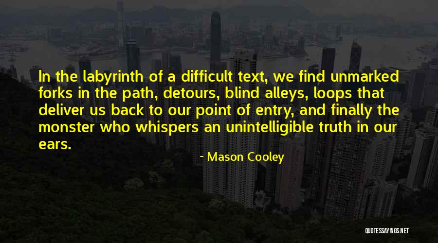 Commitmenttment Quotes By Mason Cooley