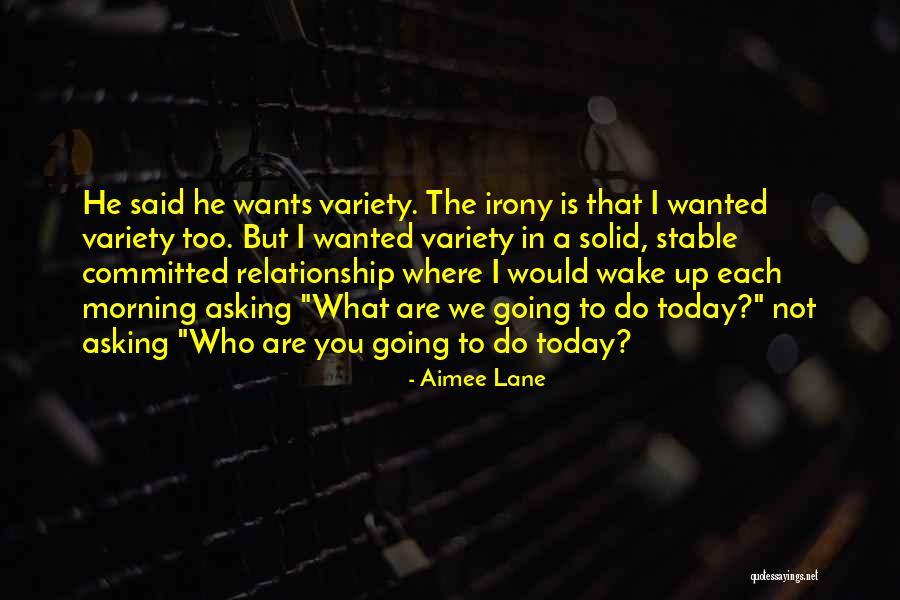 Committed Love Quotes By Aimee Lane