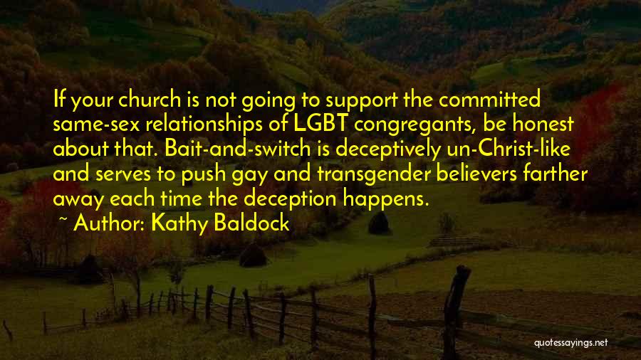 Committed Relationships Quotes By Kathy Baldock