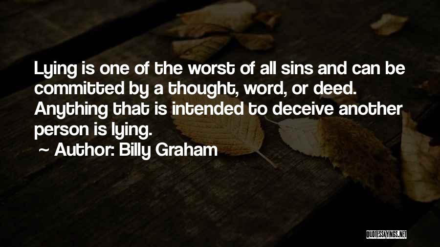 Committed To One Person Quotes By Billy Graham