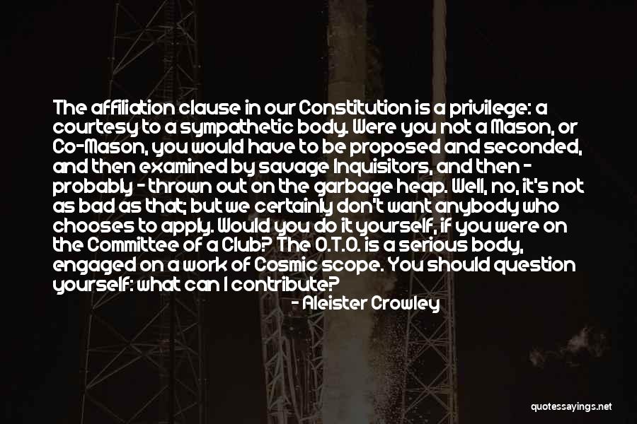 Committee That Or Who Quotes By Aleister Crowley Committee That Or Who Quotes By Aleister Crowley