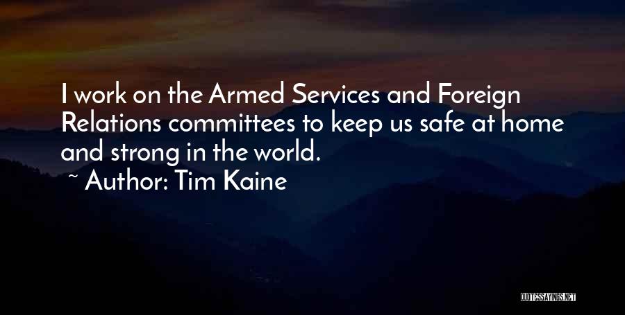 Committees Quotes By Tim Kaine