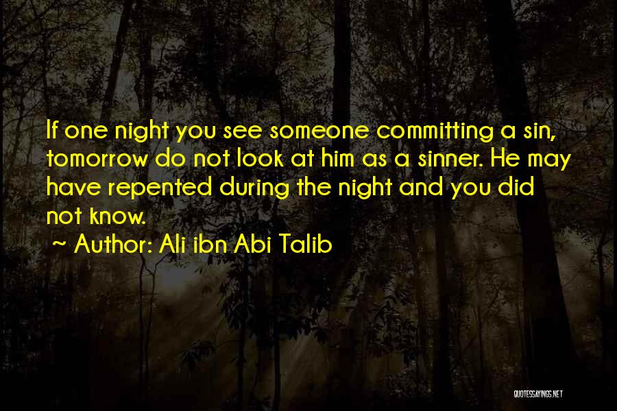 Committing Quotes By Ali Ibn Abi Talib