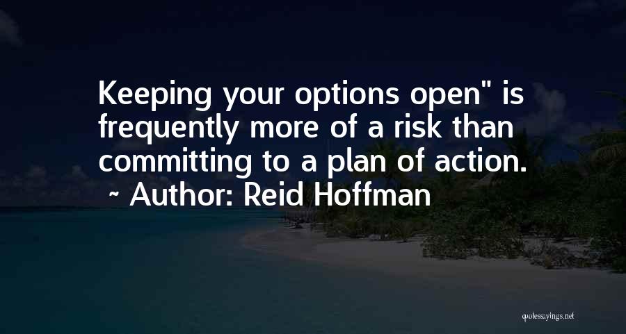 Committing Quotes By Reid Hoffman