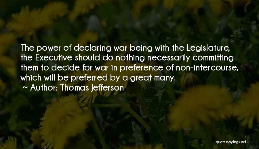 Committing Quotes By Thomas Jefferson