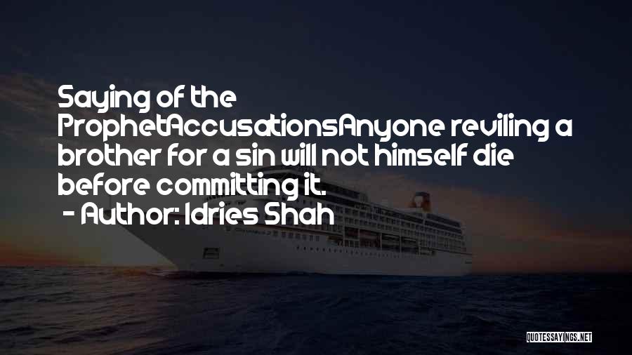 Committing Sin Quotes By Idries Shah