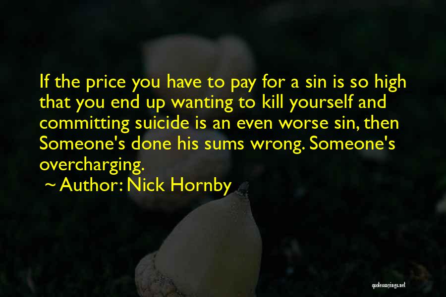 Committing Sin Quotes By Nick Hornby
