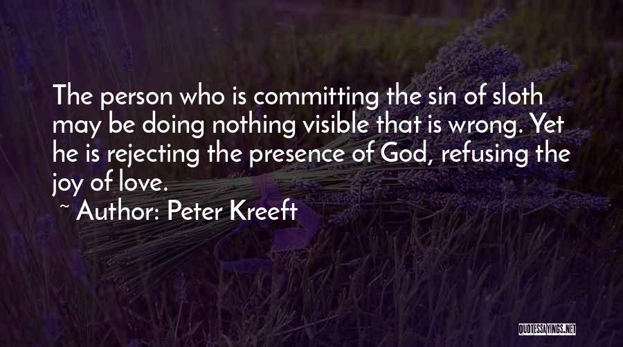 Committing Sin Quotes By Peter Kreeft