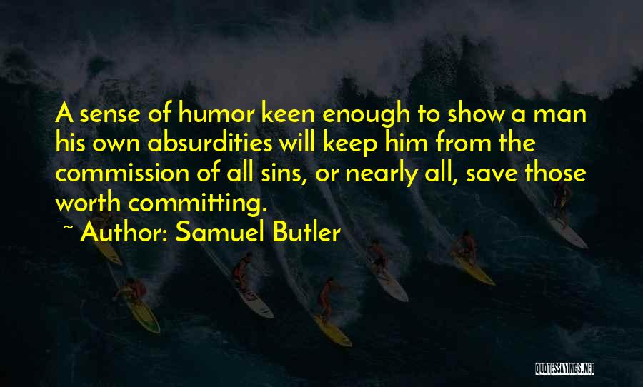 Committing Sins Quotes By Samuel Butler