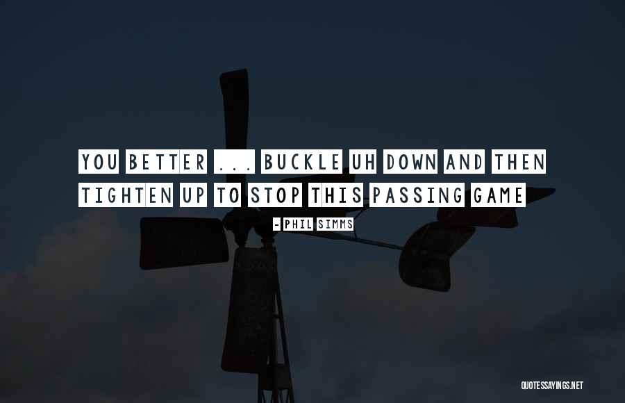 Commmunity Quotes By Phil Simms