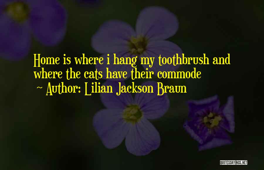 Commode Quotes By Lilian Jackson Braun