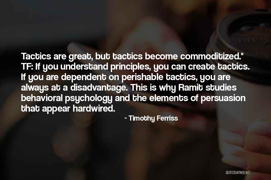 Commoditized Quotes By Timothy Ferriss Commoditized Quotes By Timothy Ferriss