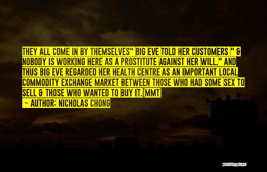 Commodity Market Quotes By Nicholas Chong