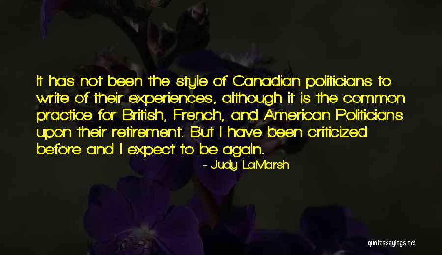 Common British Quotes By Judy LaMarsh Common British Quotes By Judy LaMarsh