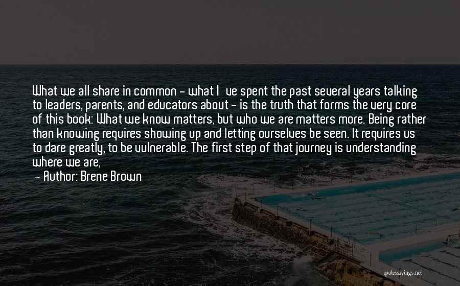 Common Core Quotes By Brene Brown