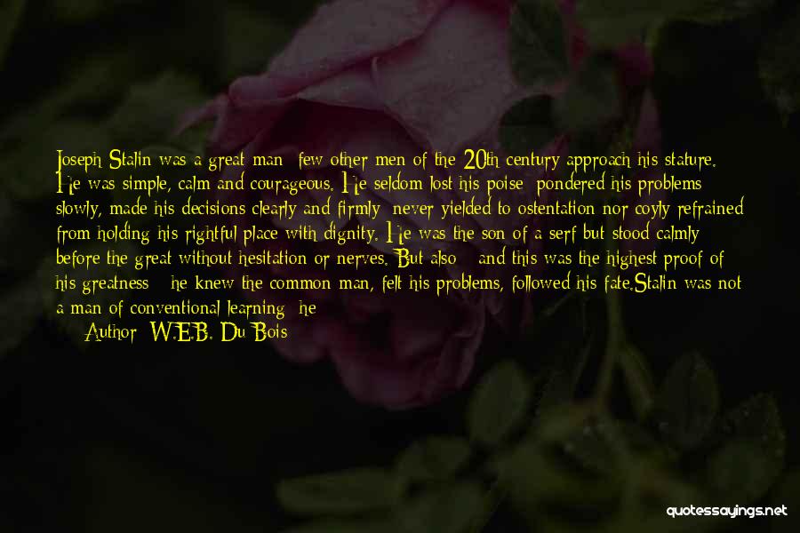 Common Courtesy Quotes By W.E.B. Du Bois