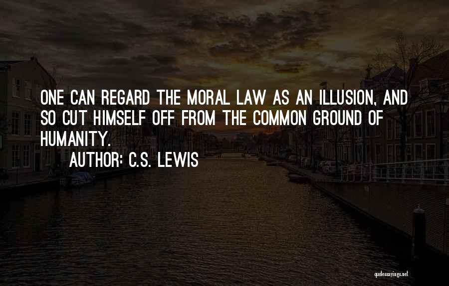 Common Ground Quotes By C.S. Lewis