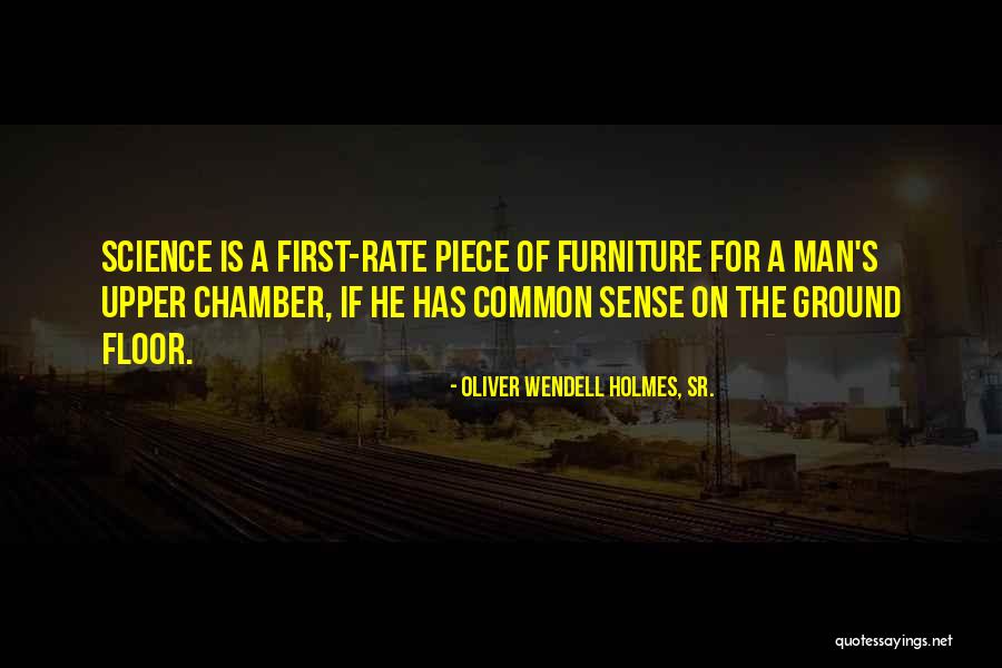 Common Ground Quotes By Oliver Wendell Holmes, Sr.