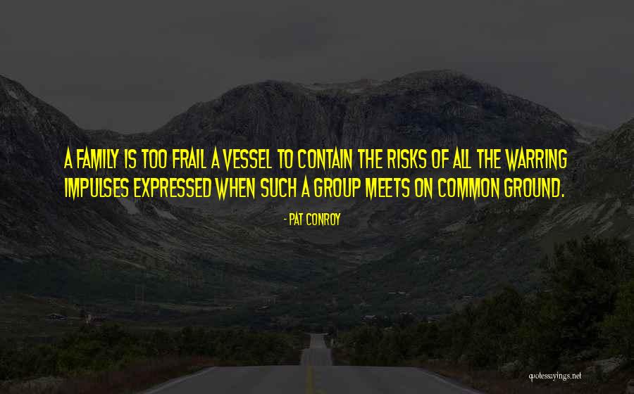 Common Ground Quotes By Pat Conroy