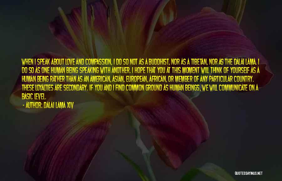 Common Humanity Quotes By Dalai Lama XIV
