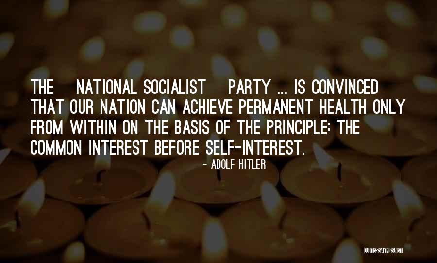Common Interest Quotes By Adolf Hitler Common Interest Quotes By Adolf Hitler