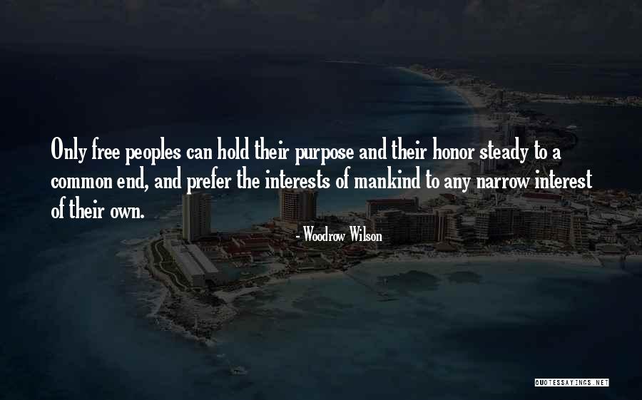 Common Interest Quotes By Woodrow Wilson Common Interest Quotes By Woodrow Wilson