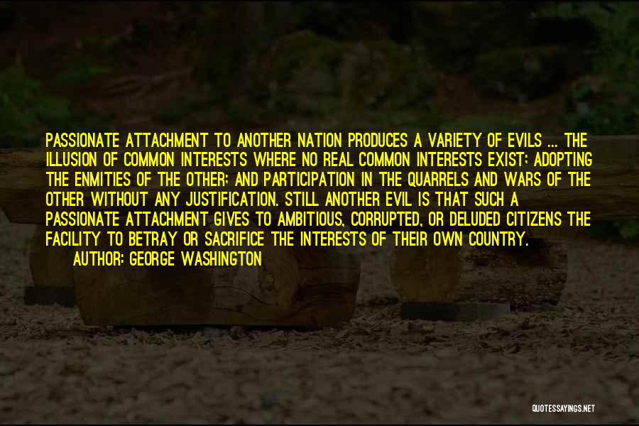 Common Interests Quotes By George Washington